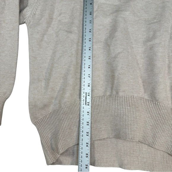 Commense Feel Good Cream Crew Neck Sweater Size Medium New With Tags NWT - Picture 6 of 6